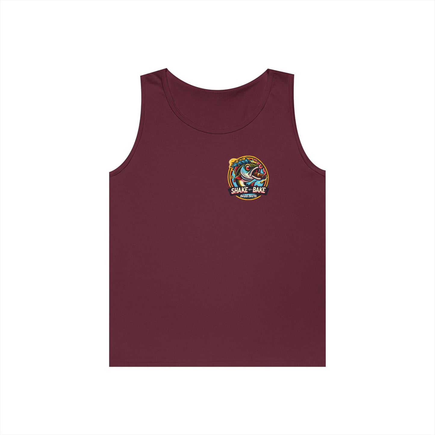 Shake Bake Fish Tank Top, Unisex Fishing Apparel, Summer Casual Wear, Beach Vibes, Gift for Anglers